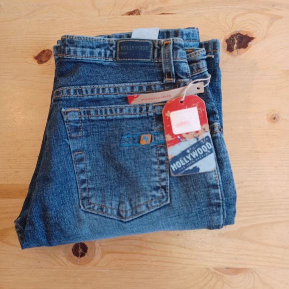 NEW WITH TAGS! Hollywood The Jeans People Size 29 Denim Jeans 4192 - Picture 1 of 8